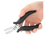 Mini pinze for extension for capelli: nere, strumento di precisione for applicazioni di micro anelli