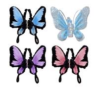 Mini Pinze In Nero E | Clip Professionali Per Le Donne, Sezionare E Pettinare | Per Salone, Fai Da Te Cura Dei Capelli