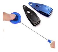 Mini pinze in nylon e filo di carbonio per tagliare la linea e forbici, portatile, per la rimozione della lenza da pesca