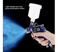 Mini Pistola a Spruzzo Aerografo Per Verniciatura 1.0mm Professionale 125ml