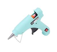 Mini Pistola For Colla A Caldo Da 20 W Pistola For Colla A Caldo Elettrica Industriale Fatta A Mano For Uso Domestico Adatta For Strisce Adesive Da 7 Mm Riscaldamento Rapido(Green glue gun)