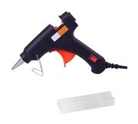Mini Pistola For Colla A Caldo Da 20 W Pistola For Colla A Caldo Elettrica Industriale Fatta A Mano For Uso Domestico Adatta For Strisce Adesive Da 7 Mm Riscaldamento Rapido(Black glue gun -B)