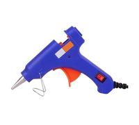 Mini Pistola For Colla A Caldo Da 20 W Pistola For Colla A Caldo Elettrica Industriale Fatta A Mano For Uso Domestico Adatta For Strisce Adesive Da 7 Mm Riscaldamento Rapido(Blue glue gun)