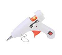 Mini Pistola For Colla A Caldo Da 20 W Pistola For Colla A Caldo Elettrica Industriale Fatta A Mano For Uso Domestico Adatta For Strisce Adesive Da 7 Mm Riscaldamento Rapido(White glue gun)