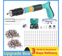 Mini pistola sparachiodi in acciaio Pistola per rivetti manuale Parete in cemento Soffitto Parete Ancoraggio Filo Dispositivo per scanalatura Strumento per rivetti di fissaggio a parete per la casa