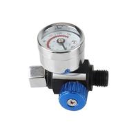 mini Pistola Spruzzo Pistole per vernice spray Regolatore della pressione dell'aria Pistole per vernice spray Regolazione della pressione per pistole a spruzzo Manometro dell'aria(Blue)