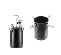 mini Pistola Spruzzo Vaso a pressione per vernice spray, serbatoio a pressione da 15 litri, serbatoio a pressione in acciaio, pressione regolabile da 60 psi(20L)