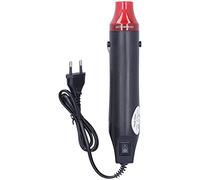 Mini pistola termica, pistola ad aria calda 390 ℉ 200 ℃ 390 ℉ Esterno in plastica ABS resistente e durevole per progetti fai-da-te(Norma europea 230V)