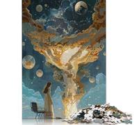 Mini Planet Jigsaw Puzzle Impossibili 1000 Pezzi Decorazione Per La Casa. Rilassamento E Intelligence Per Adulti E Bambini Da 12 Anni 1000pcs (75x50cm)