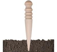 Mini Plant Dibber - Beech Wood, Dibbler Seeding Tool | Easy To Grip Wooden Hand Dibber For Gardening, Planting Bulbs, Transplanting Plants