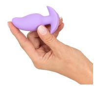 Mini Plug Vibrante Viola Silicone Stimola punto P Sex Toy Piccolo Discreto Anale