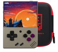 Mini Plus Retro Gaming Console con custodia portatile, console di gioco portatile con batteria da 3000 mAh Schermo IPS da 3,5", compatibile con una grande varietà di giochi classici. Supporto WiFi