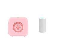 Mini Pocket Printer Multi Functional Photo Picture Bill Note Printer Label Maker (colore: Pink)