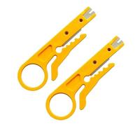 Mini Pocket Wire Stripper Knife Piegatore Pinze Strumento Di Piegatura Cavo Stripping Cutter Riparazione Portatile Manuale Crimpatura Di Precisione(2pcs)