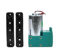 Mini pompa a vuoto, pompa a vuoto a diaframma con flusso elevato di 10 l/min e bassa rumorosità, prestazioni di alto vuoto da 65 a 150 kPa, alimentazione DC 12 V/DC 24 V/AC 220 V (220 V CA)