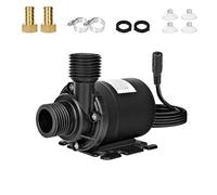 Mini Pompa Acqua 12V, Pompa Acquario 800L/H 5M, DC 12V Pompe per Acquario, Ultra Silenzioso, per Acquario, Stagno, Fontana, Idroponica di Circolazione