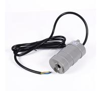 Mini pompa acqua motore sommergibile verticale DC 12V 5M 1000L/H per laghetto per pesci d'acquario (Linea nuda nera da 1,5 m)