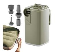 Mini pompa ad aria Gonfia E Sgonfia Ricaricabile USB Con 5 Ugelli | Mini Gonfiatore Ad Aria Per Cortile Campeggio Spiaggia Vacanza Casa E Ripostiglio Materasso Gonfiabile E Ciambella