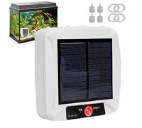 Mini Pompa Ad Aria Per Acquario - Pompa Per Ossigeno Sospesa Per Acquario, Gorgogliatore Per Ultra Per Fino A 230 Litri, Flusso Regolabile Con Pietre Tubi 'Aria Valvole Di Ritegn