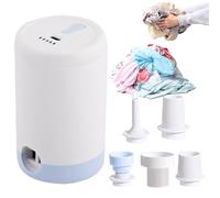 Mini pompa ad aria per gonfiabili - Gonfiatore per materassini, pompa elettrica senza cavo, silenziosa per viaggi, campeggio, sport, pallacanestro, calcio zattere kayak