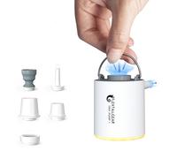 Mini Pompa Aria Compressa Portatile da Campeggio Gonfia Sgonfia 1300mAh USB-C