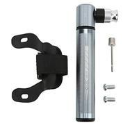 Mini Pompa da Bicicletta, Pompa da Bicicletta Portatile da 120 Psi Pompa per Pneumatici da Bicicletta con Valvola Integrata per Bici da Strada, Mountain Bike(D'argento)