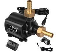 Mini pompa dell'acqua da 12 V, 800 l/h, 4,5 m, 15 W, pompa sommersa, per laghetti, fontane, acquari, giardini, acquari, laghetti