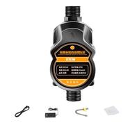 Mini Pompa Doccia Calda E Fredda Pompa Aumento Pressione Acqua Automatica, Basso Rumore Pompa Booster A Pressione Dell'acqua per Acqua Di Rubinetto, Wc, Bagno