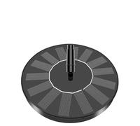 Mini pompa for fontana solare, risparmio energetico, piante che annaffiano la colorata, pannello, vasca for uccelli, da giardino, esterno(16cm Solar Fountain)