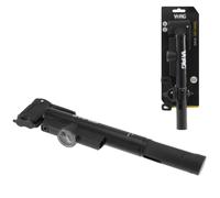 MINI POMPA MANOMETRO GONFIATORE RUOTE BICI BICICLETTA PORTATILE 25CM 8 Bar
