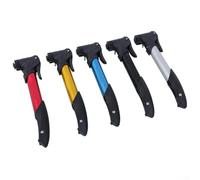 Mini pompa manuale multiuso per bici elettriche e bici da strada, con funzione di gonfiaggio a doppia azione (blu)