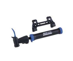 Mini pompa per bici a doppio colpo ( Nero / {"value":205,"unit":"mm"} )