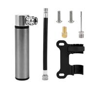 Mini Pompa per Bicicletta, Pompa ad Aria Portatile 120 PSI Tutte le Valvole, in Lega di Alluminio, 9,7 cm, per Presta, Schrader, Dunlop, Bici da Strada, MTB, BMX e Palloni
