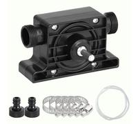 Mini Pompa per Trapano Elettrico 7 mm, Pompa di Trasferimento Autoadescante Portatile, con 2 Raccordi, Tubo 2 m, 5 Fascette per Acqua, Olio, Diesel