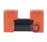 Mini pompa per vuoto da 10 W, 2800 giri/min, in lega di alluminio, micro pompa a membrana, ad alta efficienza, portatile, per analisi dei gas per strumenti a motore (220 V)