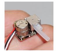 Mini pompa peristaltica con motore passo-passo ad ingranaggi di precisione da 8 mm, pompa dosatrice, riduttore completamente in metallo, pompa for liquidi autoadescante, controllo del flusso