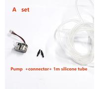 Mini pompa peristaltica di controllo del flusso acqua con motore passo-passo a 4 fili e 2 fasi, pompa for liquidi da 22 Ohm for esperimenti medici(A set)