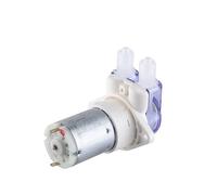 Mini Pompa peristaltica KEF da 5 in Confezione Pompa a Ingranaggi con Motore a spazzole 12V Silicone (3 mm * 5 mm) Pompa dosatrice a Basso Flusso da 85 ml/min for Labl(KEF-5PCS)