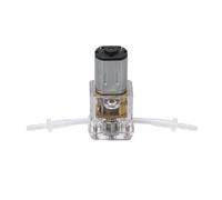 Mini pompa peristaltica ZenithAur, motore a spazzole CC con portata da 1 ml/min e pompa dosatrice microliquida con guscio in PC trasparente per strumenti medici e di bellezza (D10ZV)