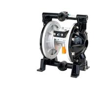 Mini pompa pneumatica for vernice, ad aria compressa a doppia membrana, di trasferimento industriale a pressione stabilizzata for spruzzatura Robusto e a prova di perdite(A26)