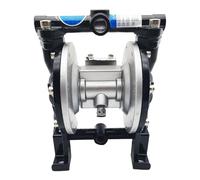 Mini pompa pneumatica portatile for verniciatura, a diaframma a pressione stabilizzata a doppia membrana, mini pompe pneumatiche for a Robusto e impermeabile(A-10)