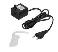 Mini pompa sommersa 5W 92GPH per cambio acqua acquario con sollevamento 3,0FT, CA 110V con tubo (Normative europee (AC 220-240 V) Ha un tubo)