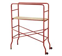 Mini Ponteggio Trabattello Scala con Ruote Portata max 100 Kg