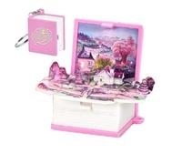 Mini Popup Keychain - Craftsmanship Cute Keychains For Car Keys - 3D Miini Toys, Attachment Convenience For Boys & Girls, Backpack Fidget Toy, 3D Mini Popup For Women, Men