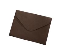 Mini portacarte Buste in Lino 20 Pz Multicolor 16,2x11,9cm(Coffee)