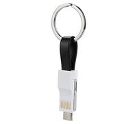 Mini portachiavi 3 in 1, cavo USB, caricatore micro tipo C, cavo dati magnetico