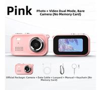 Mini Portachiavi Telecamera 1080P HD per Bambini con Flash Integrato e Filtri