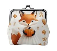 Mini portafoglio per il giorno del Ringraziamento con stampa punmpkin versatile e grazioso portamonete per ogni occasione