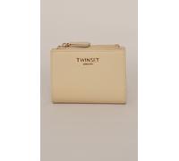 MINI PORTAFOGLIO TWINSET SABBIA CON LOGO DA DONNA - 261TH7010