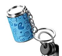 Mini portamonete, 2 in 1, per riporre i cambiamenti sciolti, organizer per borsa, per donne, uomini, golfisti, pendolari, shopping, viaggi, vacanze, campeggio, picnic, mercato, Blu, Refer to